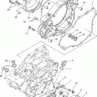 YZ250FX Крышка картера двигателя