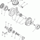 YZ250FX Коленчатый вал и Поршень