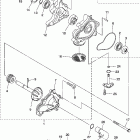 V STAR 1300-XVS13AWC/XVS13AW Водяной насос