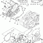 XT250X/XT250XC Крышка картера двигателя