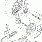 RAIDER S-XV19CSX/XV19CSXC Заднее колесо