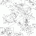 R6-YZFR6XY/YZFR6XYC Топливный бак