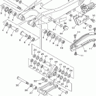 YZ125X1 Бугель (задний рычаг)