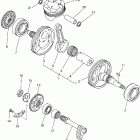 WR250FW Коленчатый вал и Поршень