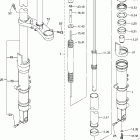 FJR1300  FJR13AEW/FJR13AEWC Передняя вилка
