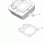 XT250X/XT250XC Цилиндр