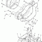 WR450FX Крышка картера двигателя