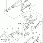 V STAR 1300-XVS13AWC/XVS13AW Выхлопная система