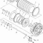 FJR1300  FJR13AEW/FJR13AEWC Сцепление