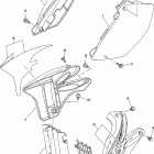YZ125X1 Боковая панель