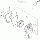V STAR 1300-XVS13AWC/XVS13AW Впускная система 2