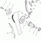 XT250X/XT250XC Цепь механизма газораспределения