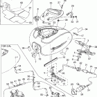 V STAR 1100 CUSTOM-XVS11X/XVS11XC Топливный бак