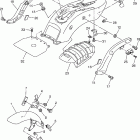 V STAR 650 CUSTOM-XVS65X/XVS65XC Крыло