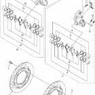FZ6-FZS6WC/FZS6W Передний тормозной суппорт