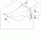 TW200X/TW200XC Сидение