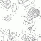 FJR1300  FJR13AEW/FJR13AEWC Крышка картера двигателя