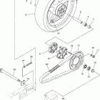 FZ6-FZS6WC/FZS6W Заднее колесо