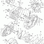 V STAR 1300-XVS13AX/XVS13AXC Крышка картера двигателя