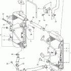 WR450FW Радиатор и Патрубки