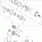 V STAR 1300-XVS13AWC/XVS13AW Стартер