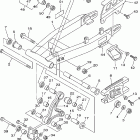 TTR125LX Задний рычаг подвески