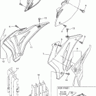 YZ450FX Боковая панель