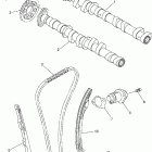 R6W-YZFR6WC/YZFR6W Цепь механизма газораспределения