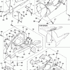 R6S -YZFR6SWC/YZFR6SW Обтекатель 2