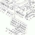 YZ250W1 Бугель (задний рычаг)
