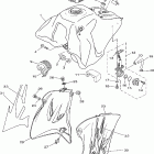 TTR230W Топливный бак
