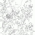 FJR1300  FJR13AEW/FJR13AEWC Обтекатель 1