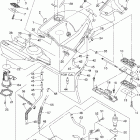 FJR1300  FJR13AEW/FJR13AEWC Топливный бак