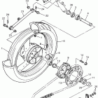 YZF600RTC/YZF600RT Заднее колесо
