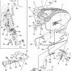 V STAR 650 CUSTOM CA-XVS65WC/XVS65W Топливный бак