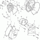 R6 -YZF-R6SX/YZF-R6SXC Крышка картера двигателя