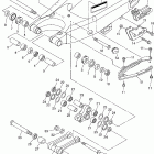 YZ250FX Бугель (задний рычаг)