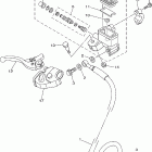 YZ85X Главный тормозной цилиндр,передний