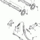 YZF600RTC/YZF600RT Цепь механизма газораспределения