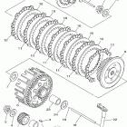 YZ85X Сцепление