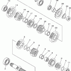 YZ250W1 Трансмиссия