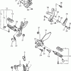 YZF600RTC/YZF600RT Подножки