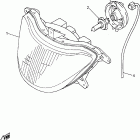 YZF600RTC/YZF600RT Фара