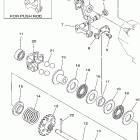 YZ250W1 Регулятор,вед .звезда