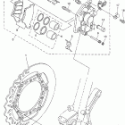 WR250FW Передний тормозной суппорт