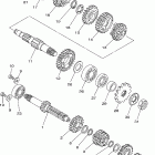YZ85X Трансмиссия