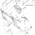 YZF600RTC/YZF600RT Радиатор и Патрубки