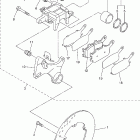 R6 -YZF-R6SX/YZF-R6SXC Задний суппорт тормозной