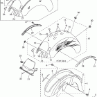 V STAR 1100 CLASSIC-XVS11AWWC/XVS11AWW Крыло