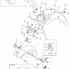 V STAR 1300 TOURER-XVS13CTWC/XVS13CTW Крыло